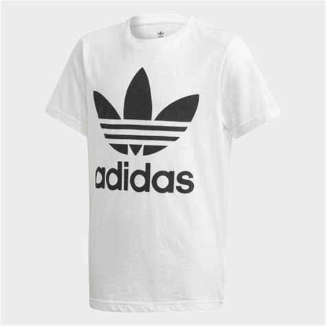 adidas trefoil shirt herren weiß|adidas trefoil oversized t shirt.